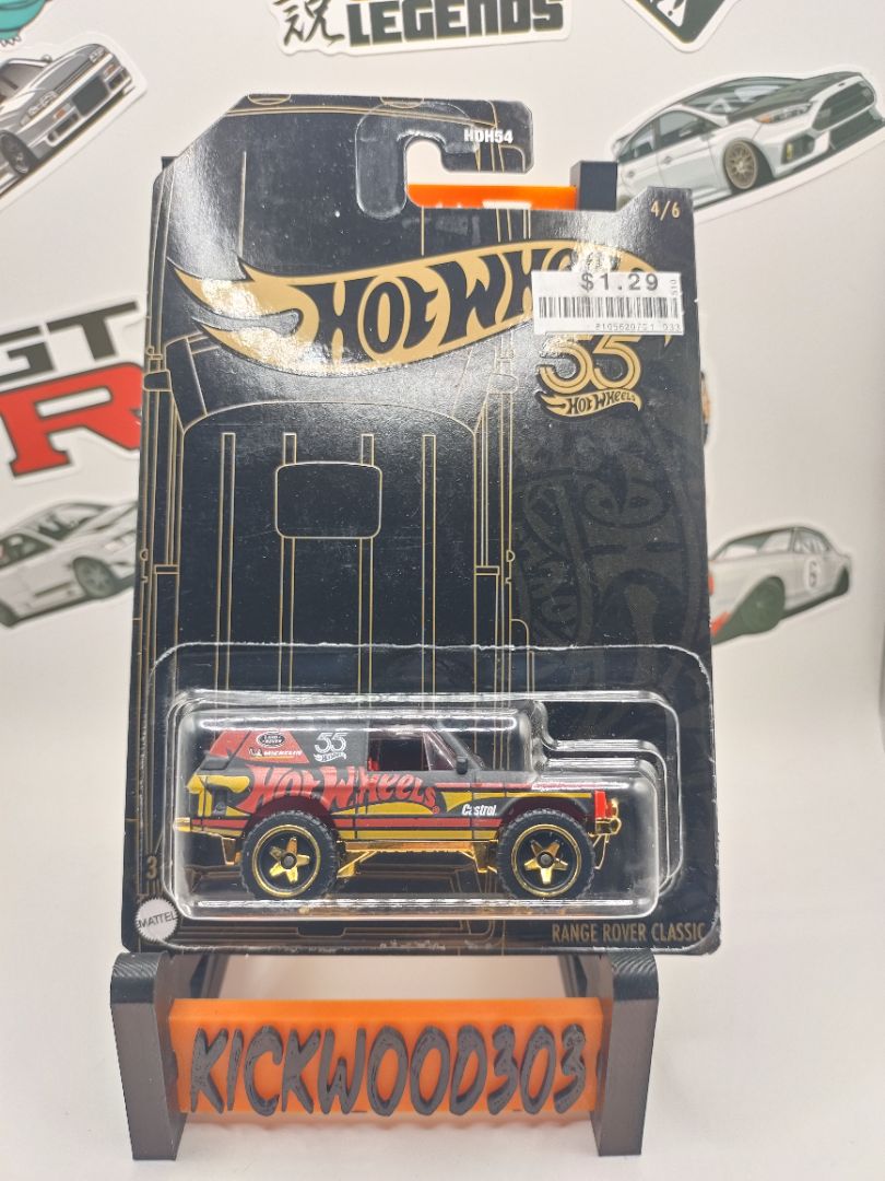 Black Hot Wheels Range Rover Classic