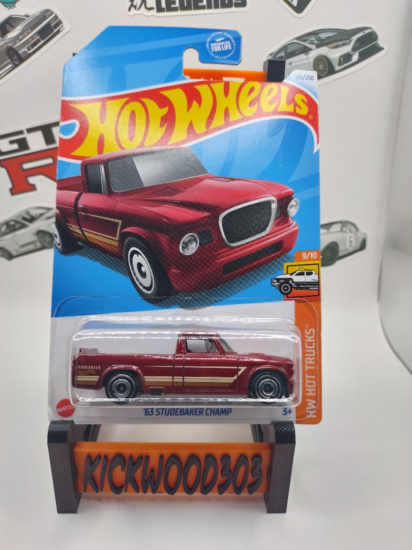 Red Hot Wheels 63 Studebaker Champ
