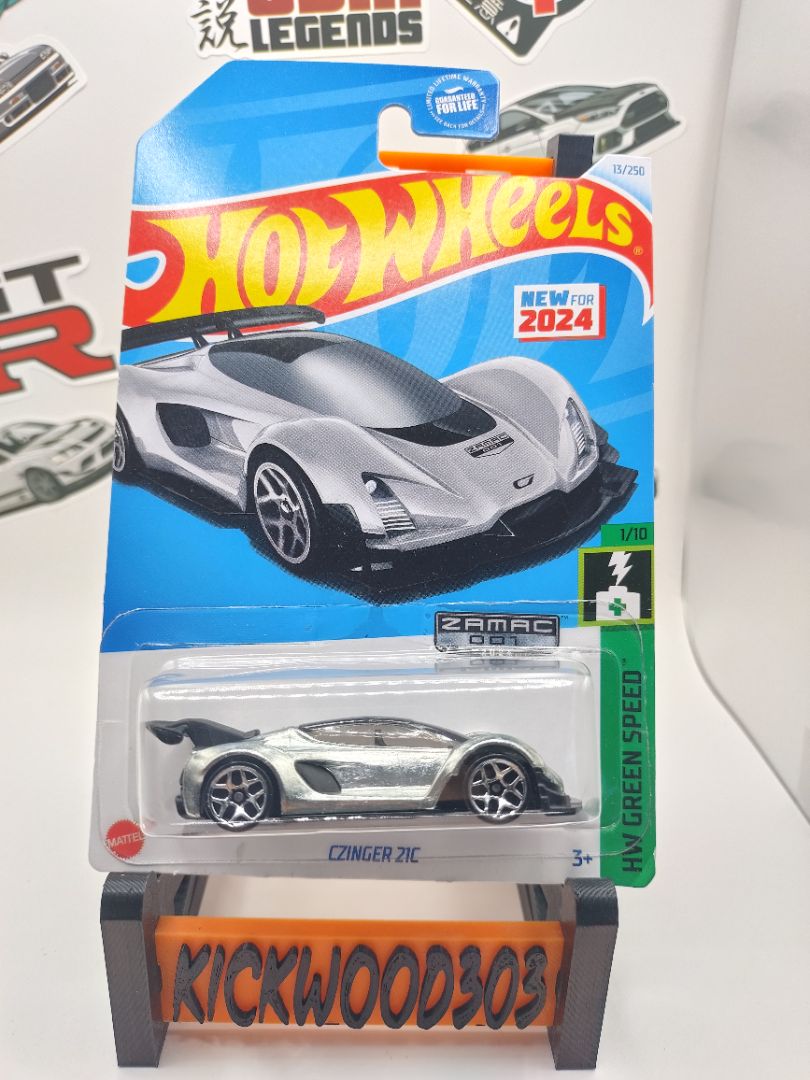 Silver Hot Wheels Zamac Czinger 21C