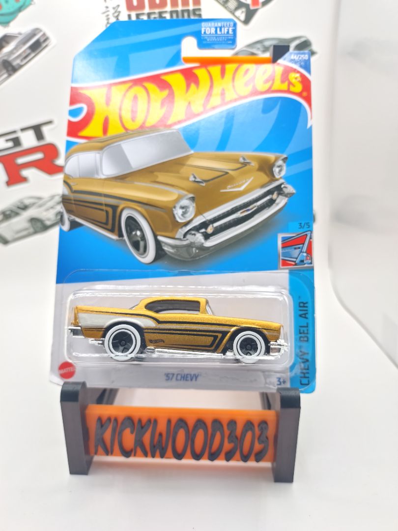 Gold Hot Wheels 57 Chevy