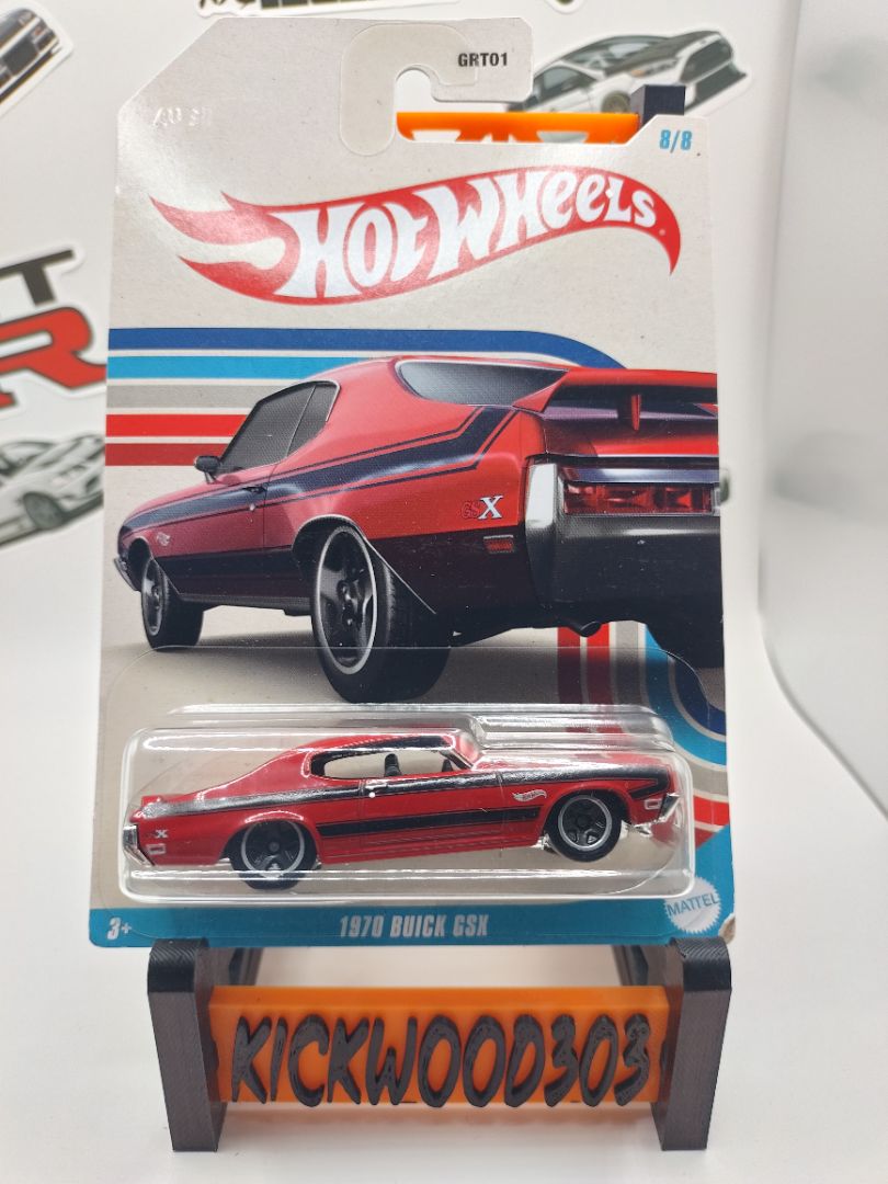 Red Hot Wheels 1970 Buick GNX