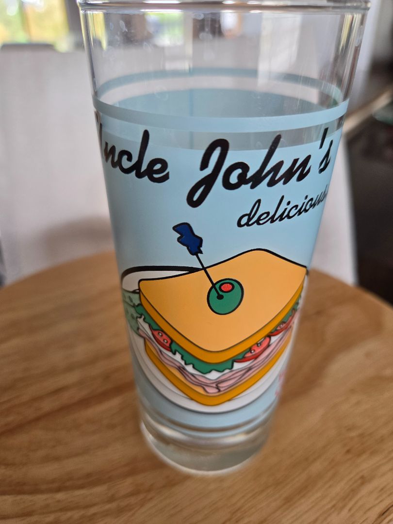 Ocean Drinking glass- Uncle John