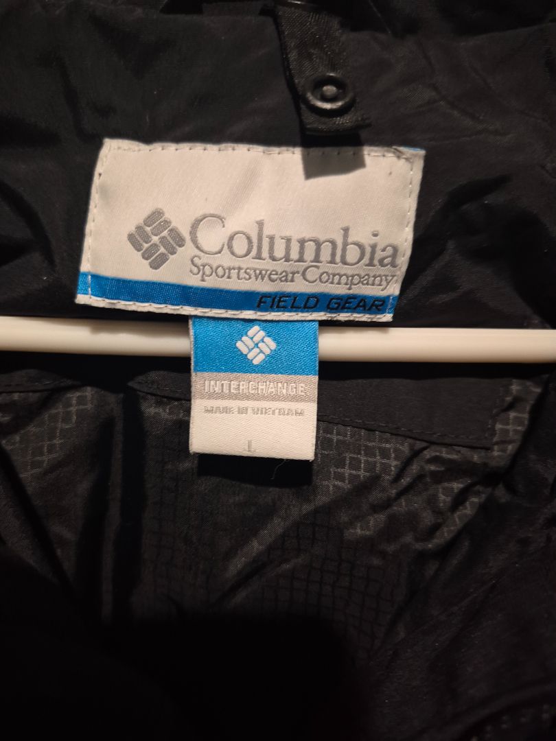 Columbia Jacket Black/Red (sz L)