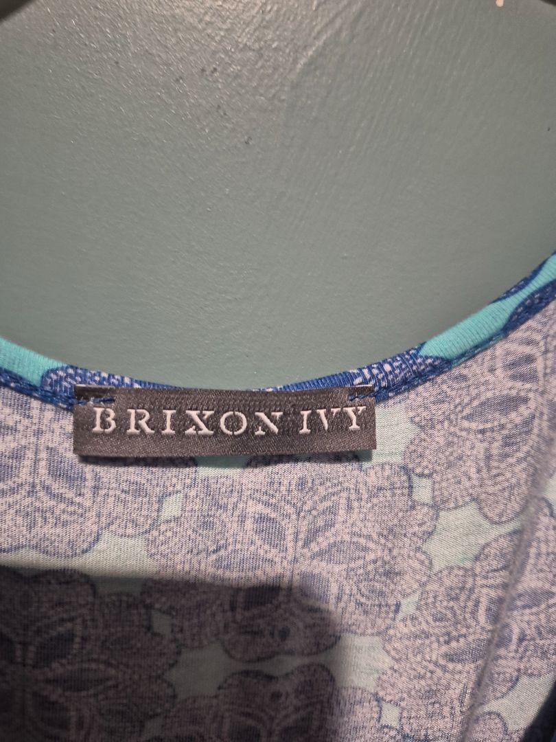Blue Brixon Ivy Faux Wrap Dress