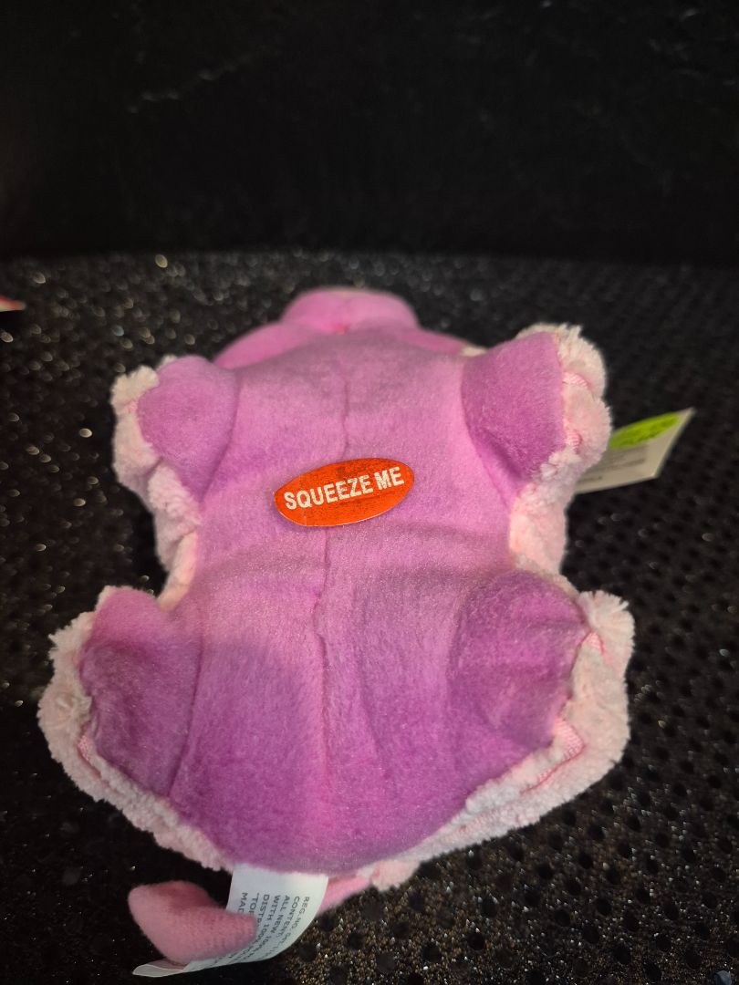Pink Zanies Cordurory Chums Pig Squeeky Dog Toy, 6