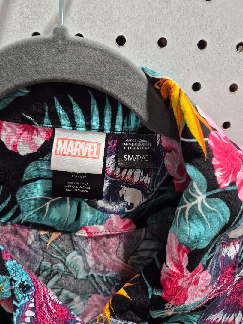 Hawaiian "Venom" Button Shirt, SM