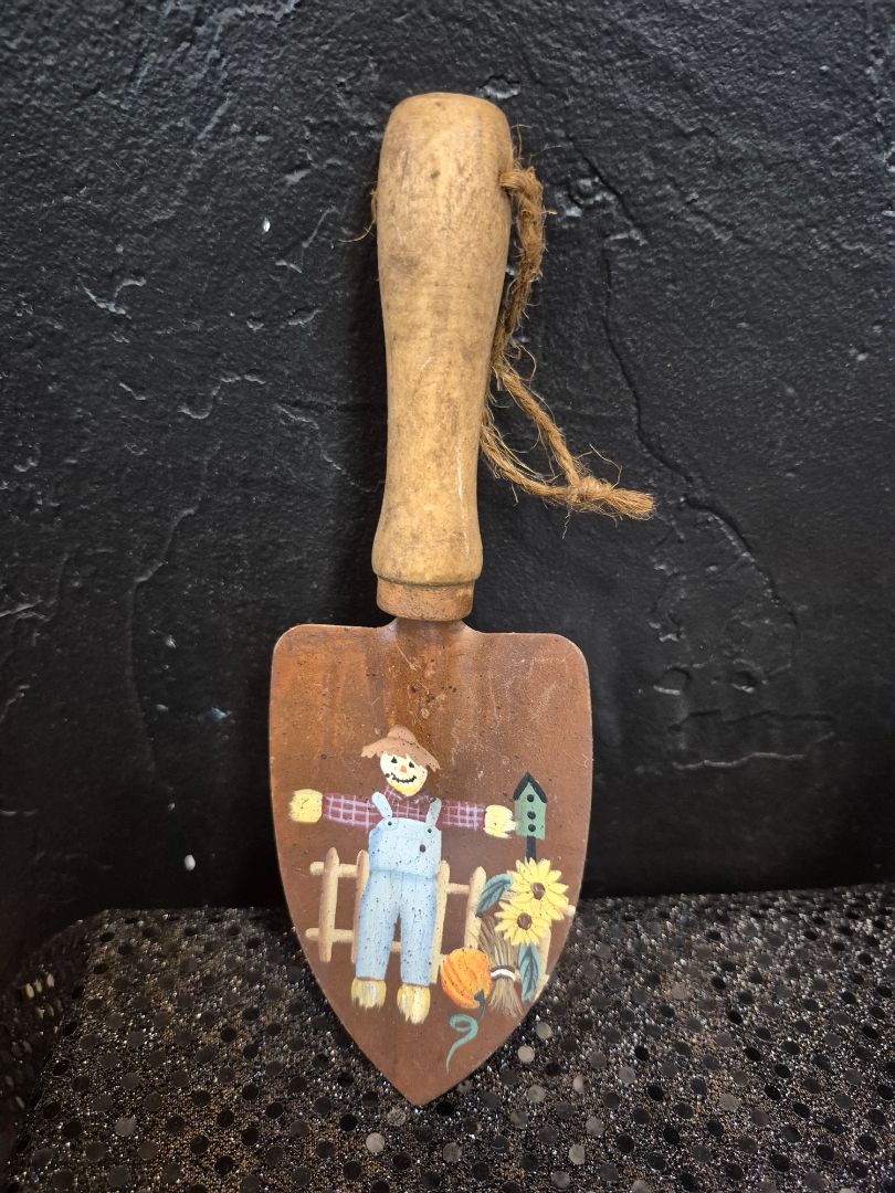 Hand-painted Shovel Fall Decor, 7.25"