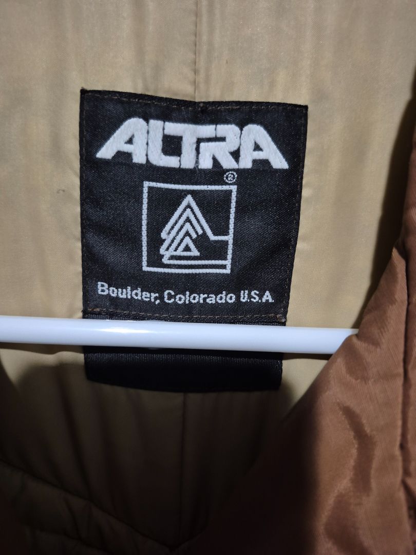 Brown Altra Down Puffer Jacket