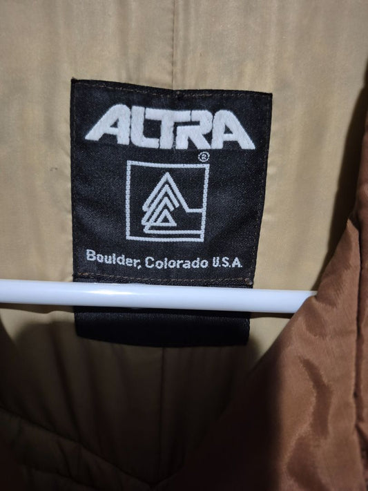 Brown Altra Down Puffer Jacket