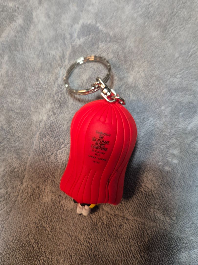Disney Sally w/Web Nightmare Before Christmas Keychain, 2.5"