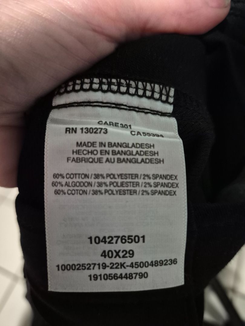 Lee Extreme Comfort Black 40x29
