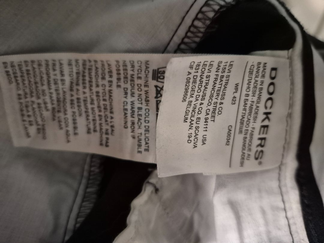 Dockers relaxed fit Black 40x29