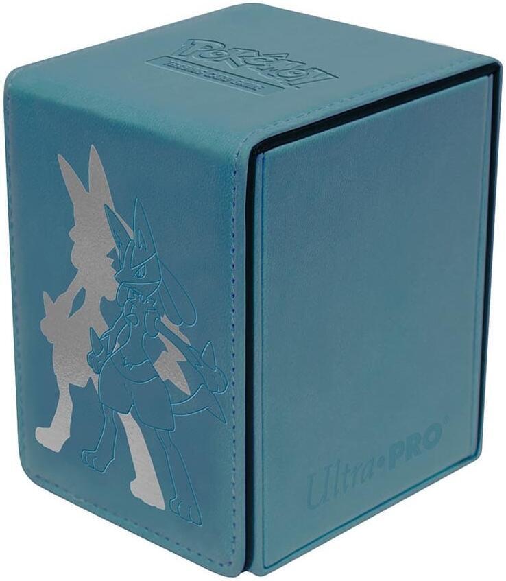 Blue Ultra Pro Pokemon TCG Supplies - Alcove Flipbox - Lucario