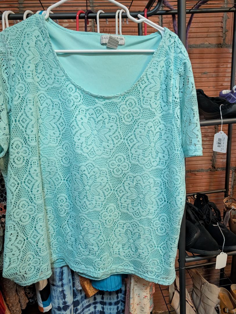 Sag Harbor teal top