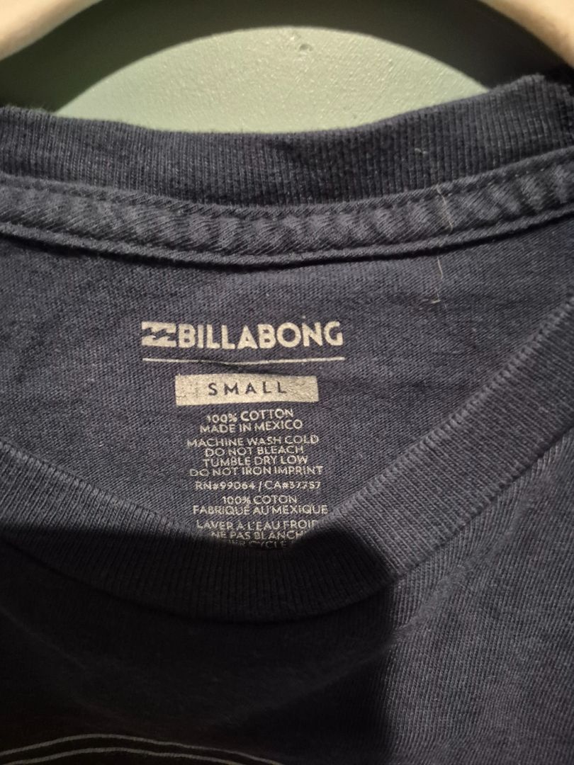 Bill A Bong T-Shirt, Small, Navy