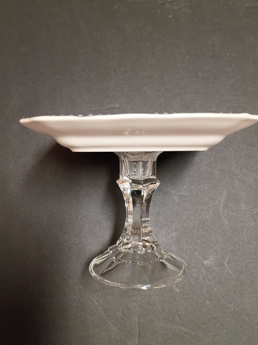 222 5th Adelaide Plate on Pedestal