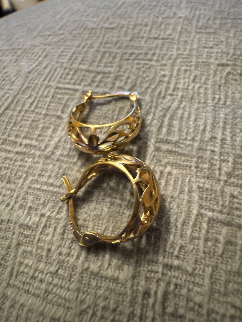 Sterling Hoop Earrings