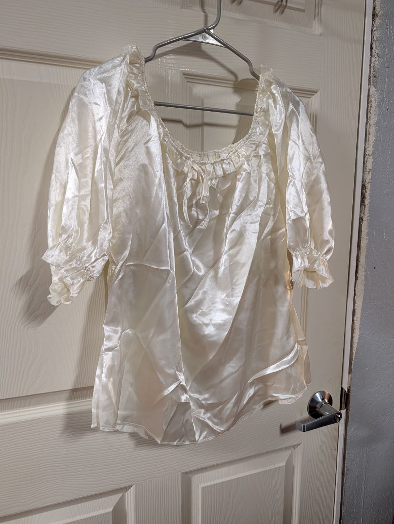 Peasant style costume blouse