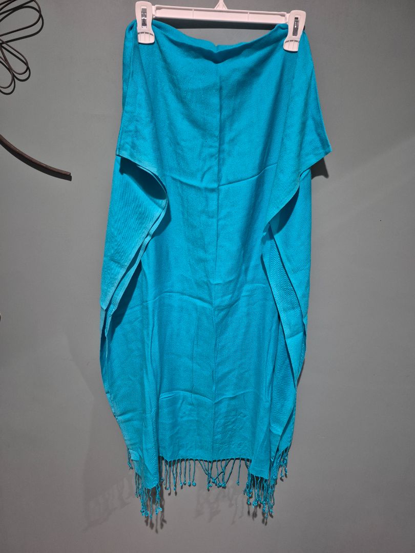 Aqua Blue Scarf
