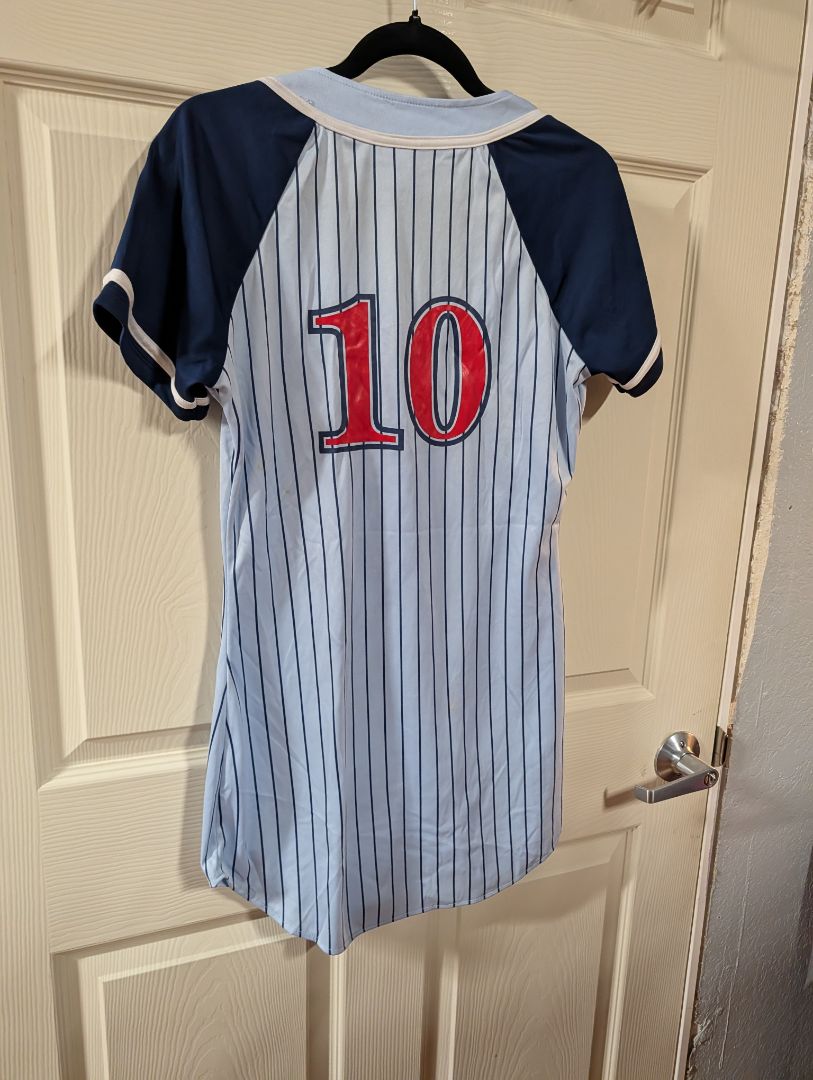 Baseball Jersey Dress, LG