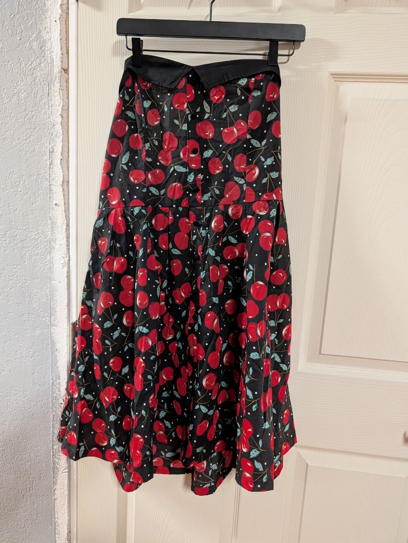 Rockabilly Cherry Dress, LG