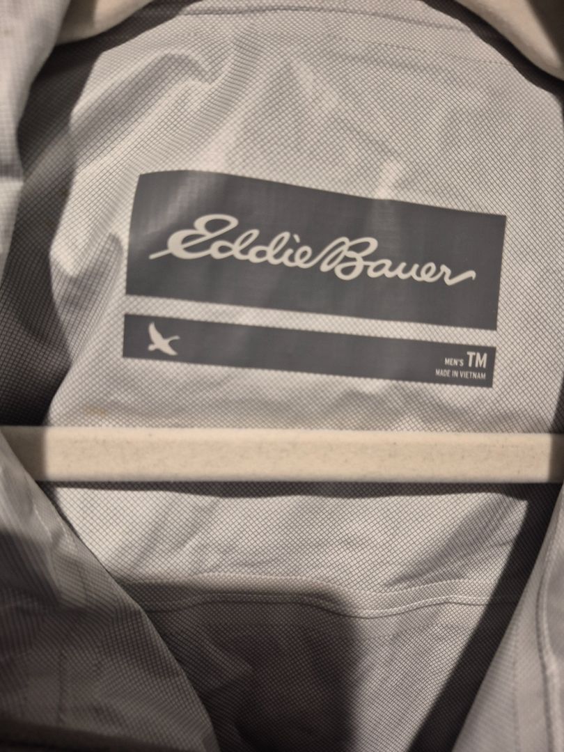Eddie Bauer Weather Edge Cloud Cap Rain Jacket, Blue