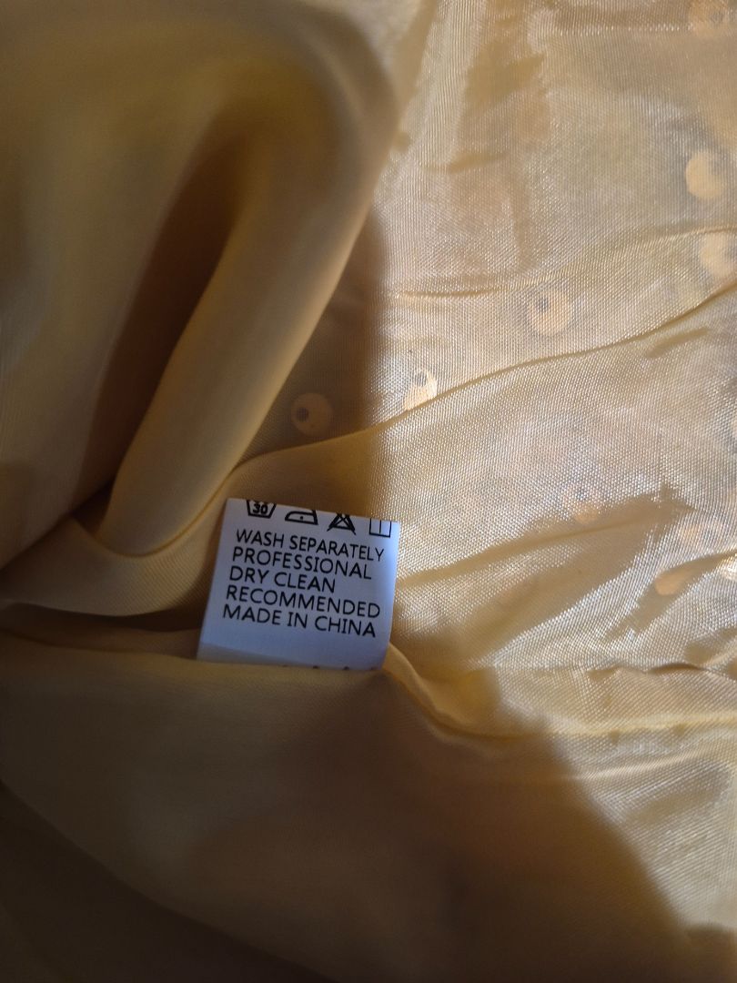 Gold Sequined Jacket
