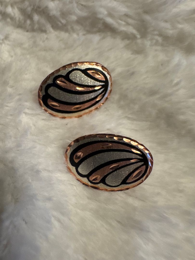 Gold & Silver Wing Earrings