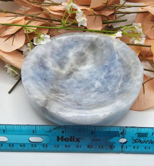 Blue Calcite Bowl Stones