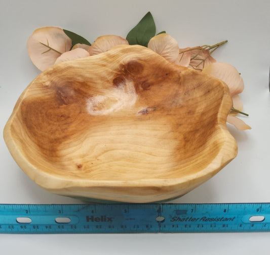 Burlwood Bowl Home Decor