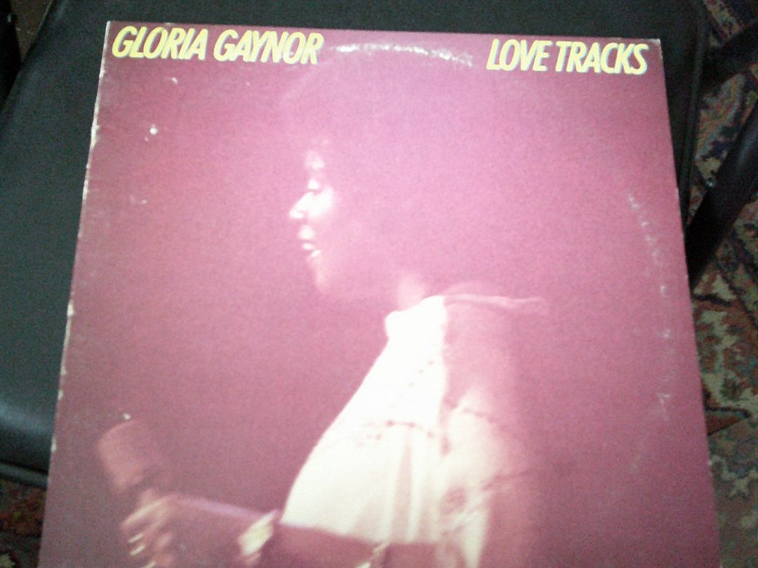 RECORD-gLORIA GAYNOR- LOVE TRACKS-1978
