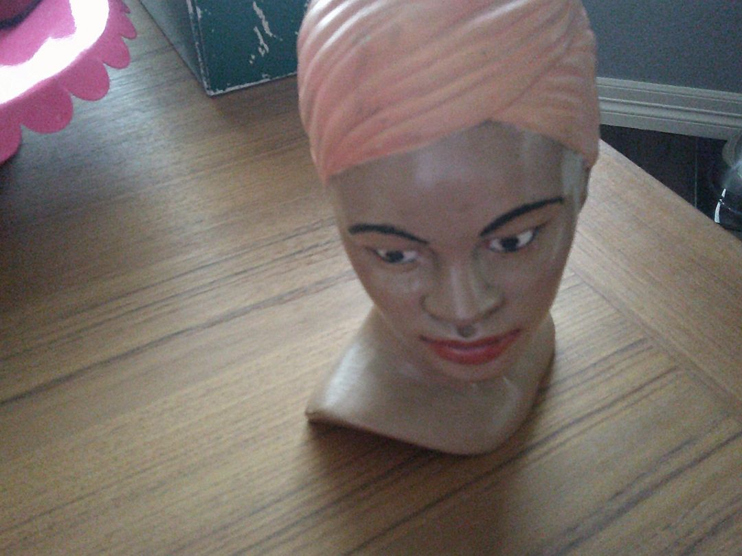 WOMEN WITH TURBAN HEAD