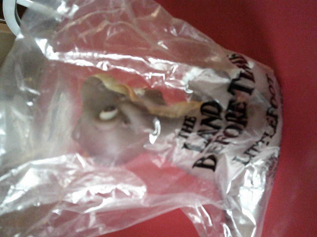 LAND BEFORE TIME PUPPET-LITTLEFOOT-SEALED