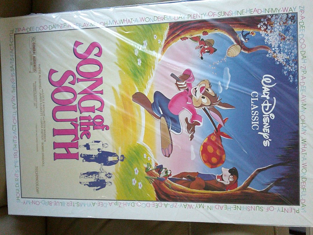 MOVIE POSTER- MINI- SONG OF THE SOUTH- ROLLED