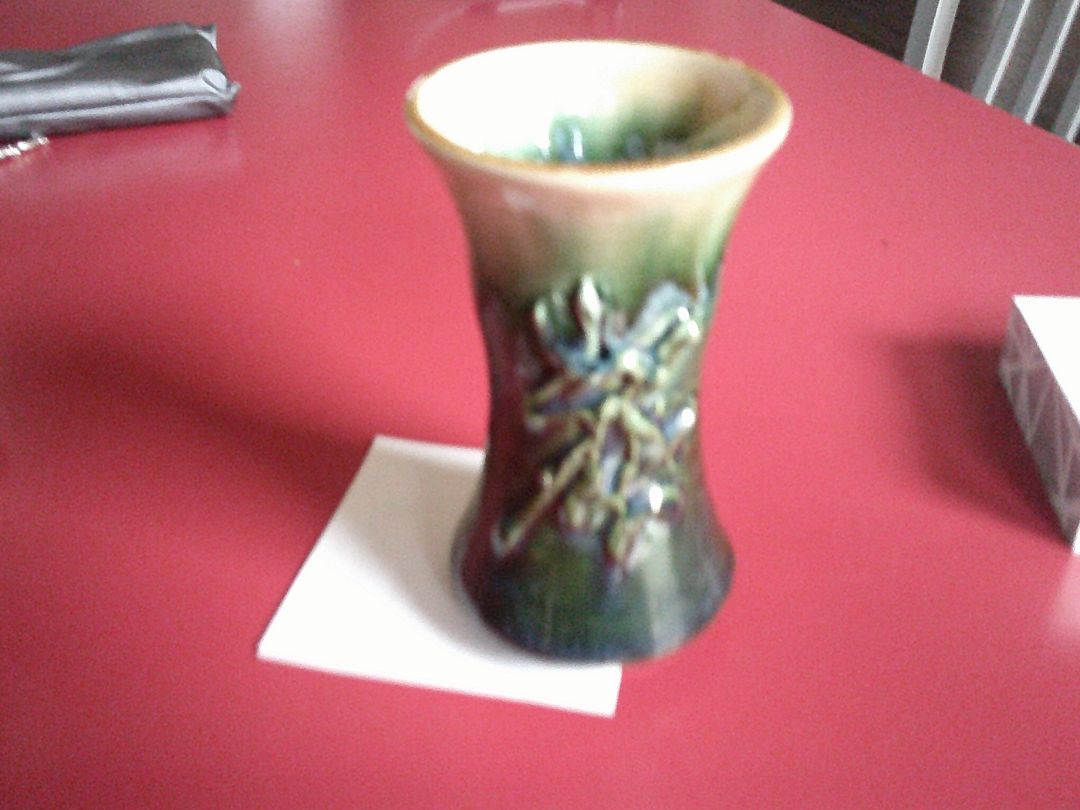 CRISTI CLYBURNPOTTERY BUD VASE- HANDMADE