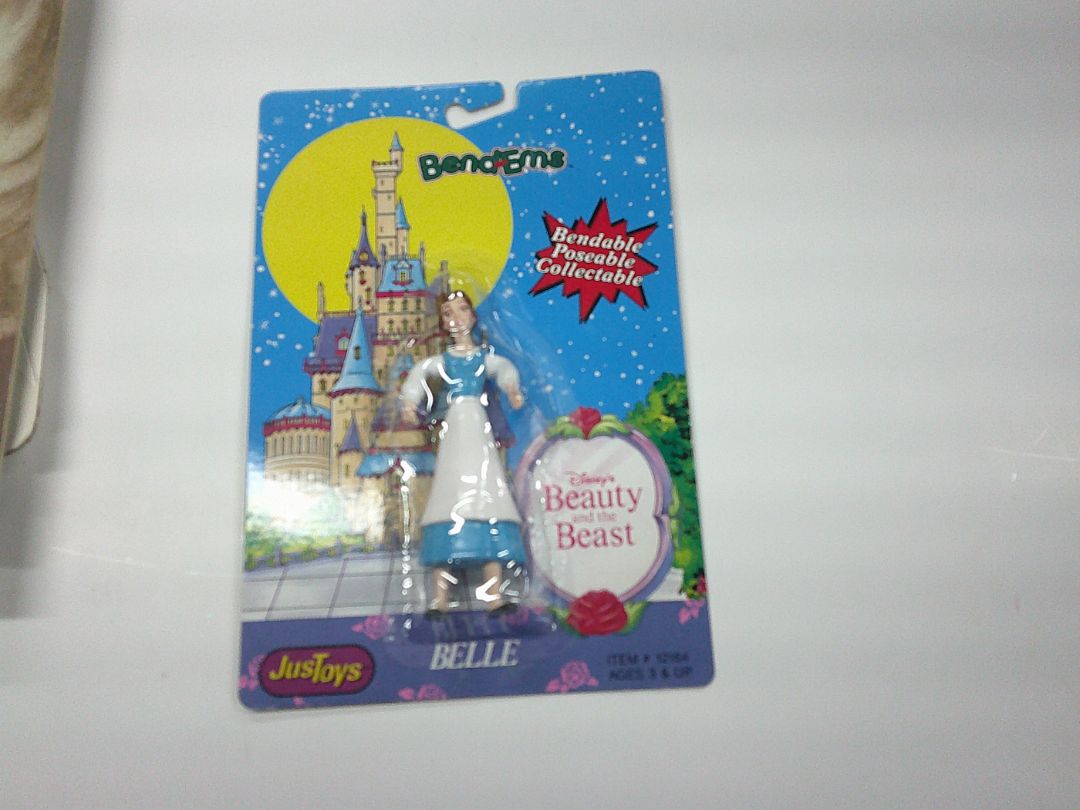 BEAUTY AND THE BEAST BOOK AND TOY 1992