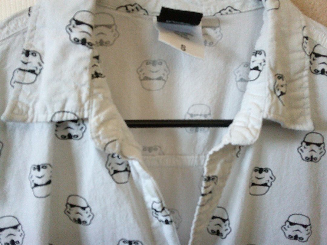 Hawaiian Shirt- STAR WARS- STORMTROOPER S