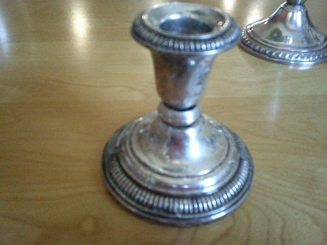 STERLING CANDLESTICK DUCHIN CREATION 40'S