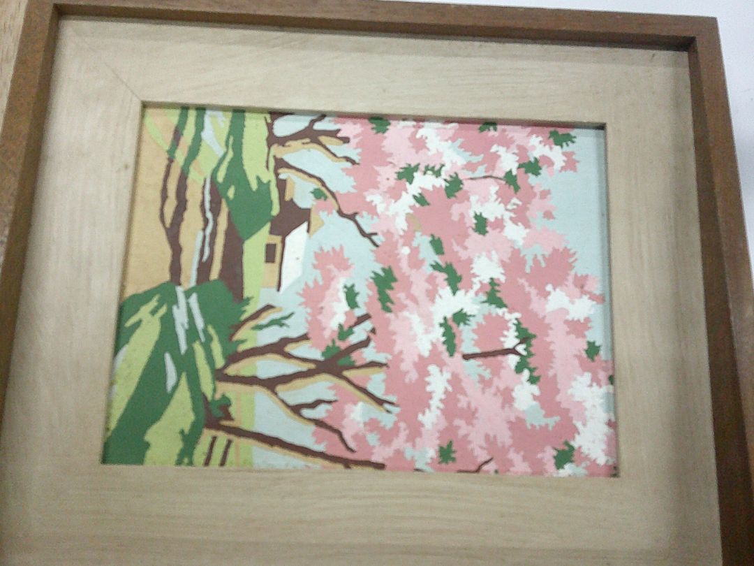 Paint by number "SPRING BLOSSOM" 1950'S #5a2