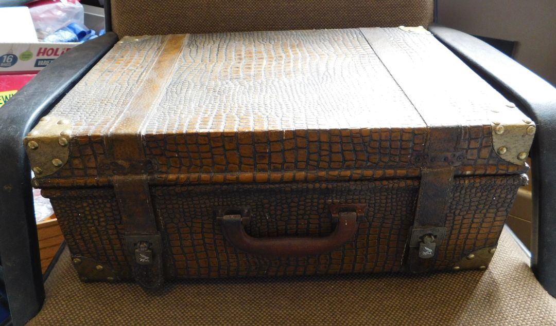 Suitcase, 17 1/2" Across