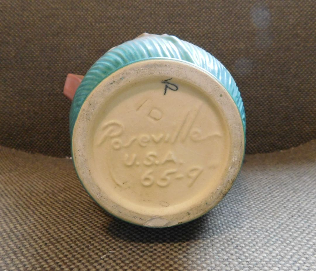 Chipped - Roseville Vase, 10" Tall