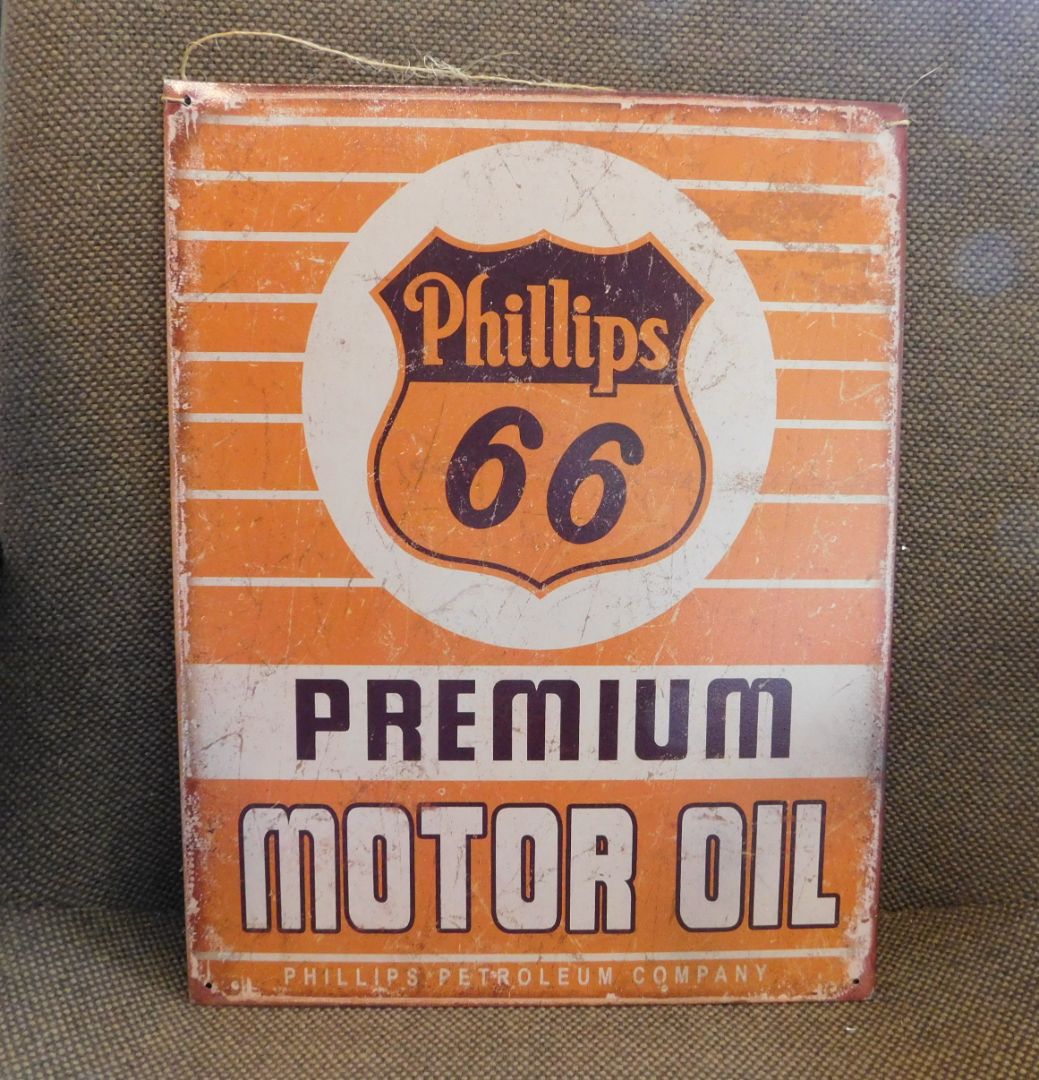 Phillips 66 Metal Sign