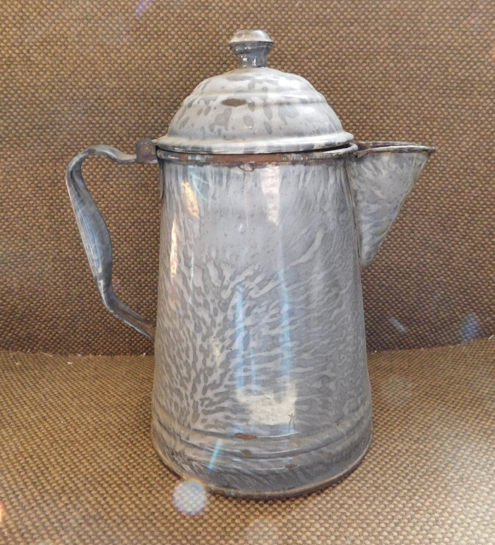 Enamel Coffee Pot