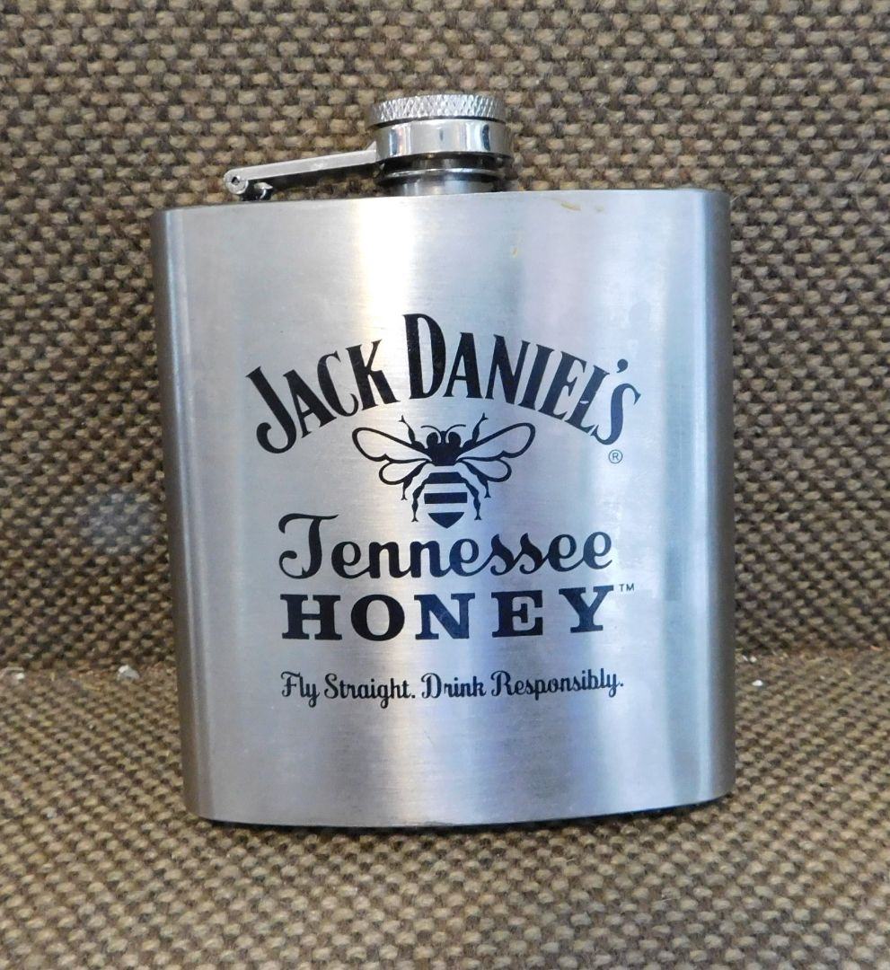 Jack Daniels Metal Flask