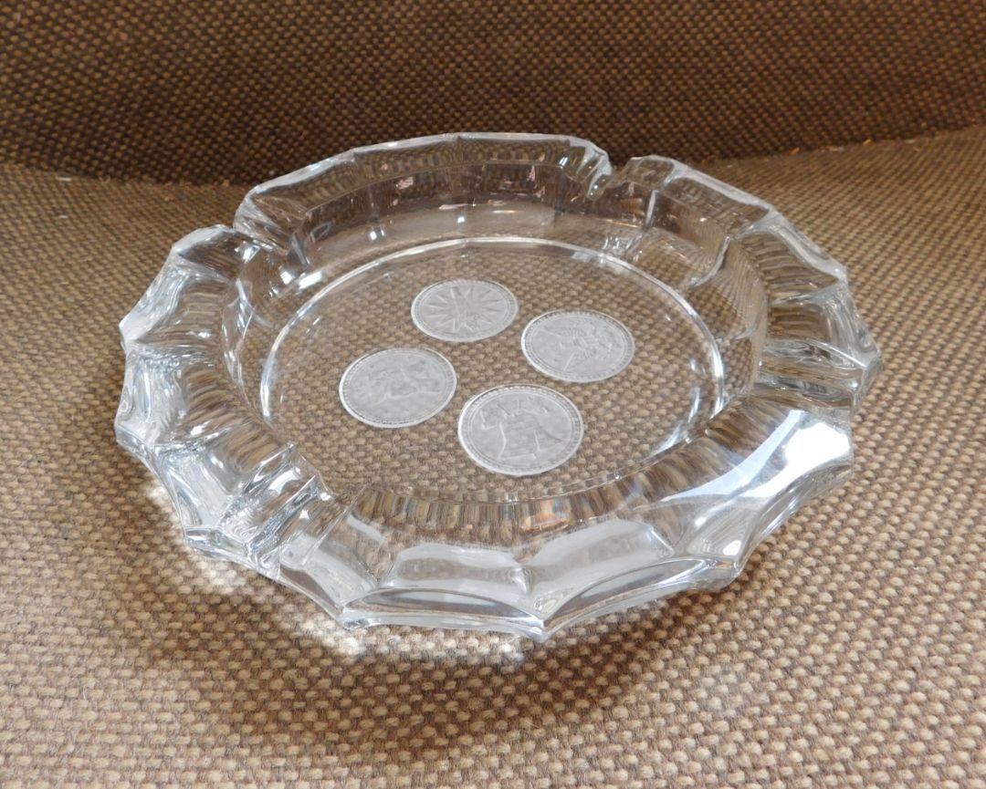 Coin Glass Ashtray