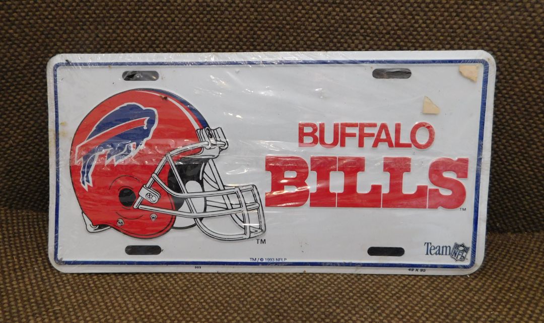 Buffalo Bills License Plate