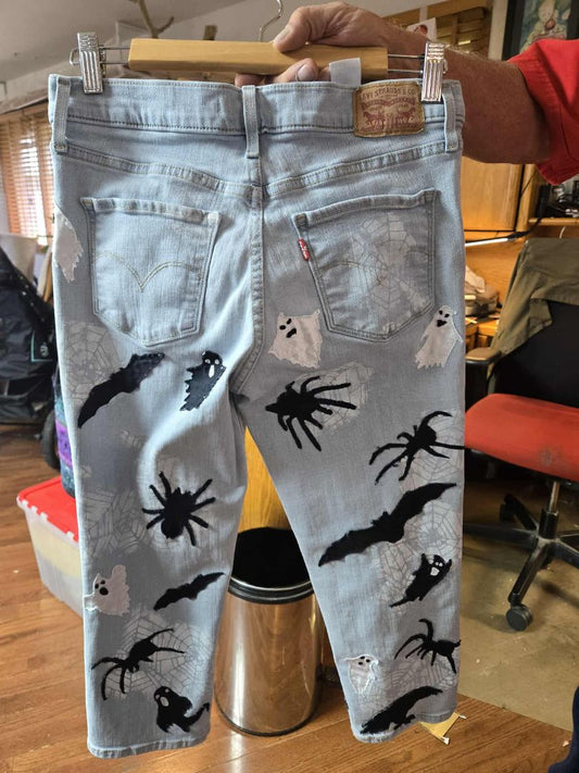 Jeans-Capri Halloween, 6