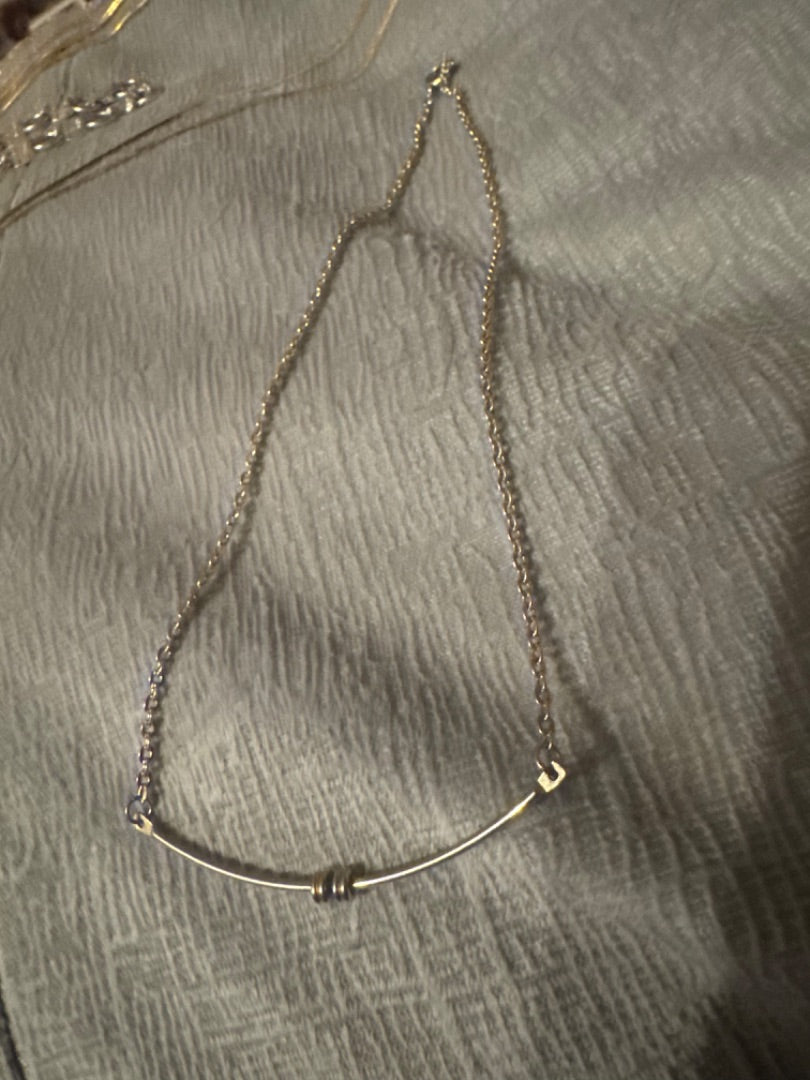 2 Tone Unknown Bar Choker