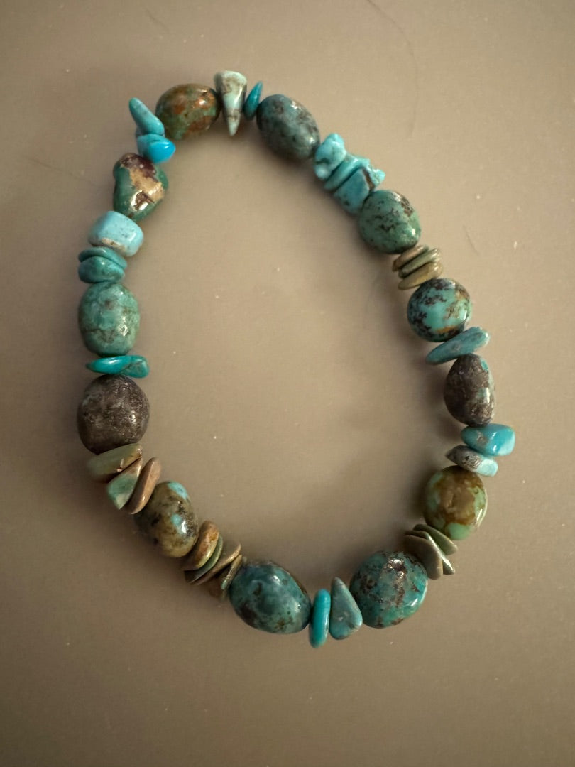 Turquoise Stretchy Bracelet