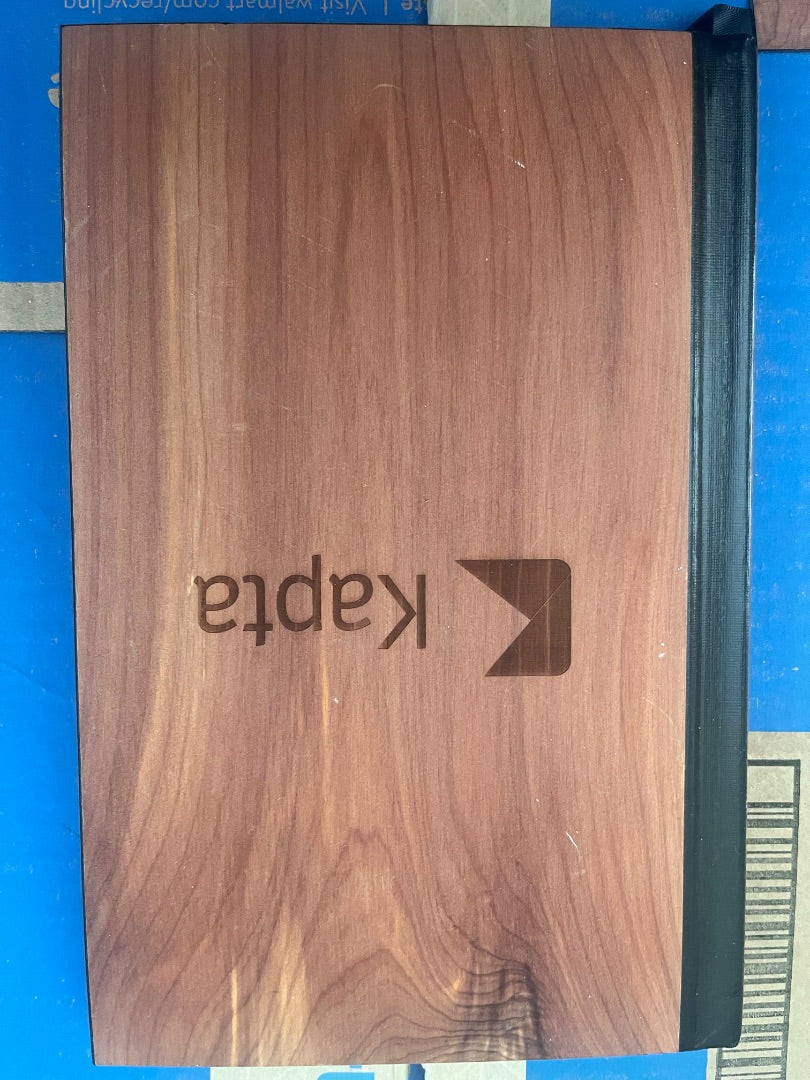 Wood cover Journal